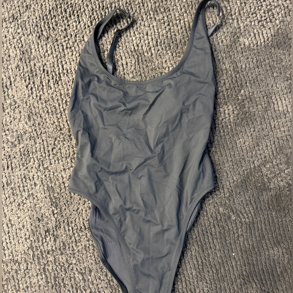 SKIMS Scoop Neck One Piece Swimsuit